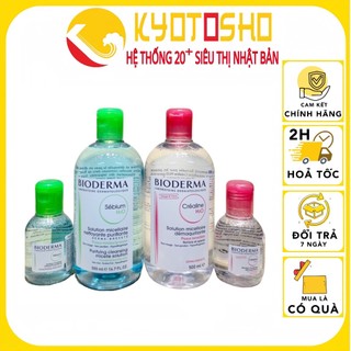 Tẩy Trang Bioderma Créaline H2O 500ml Date Mới Nhất Biodema Nội Địa Pháp