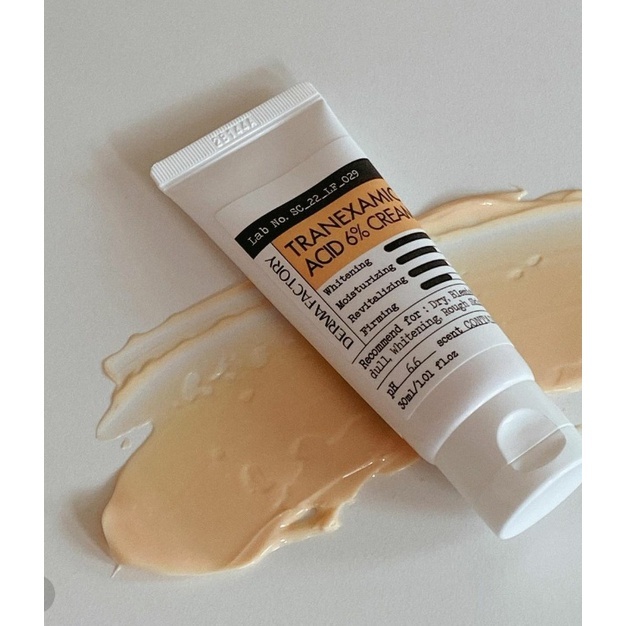 Kem dưỡng trắng giảm thâm nám Derma Factory Tranexamic Acid 6% Cream