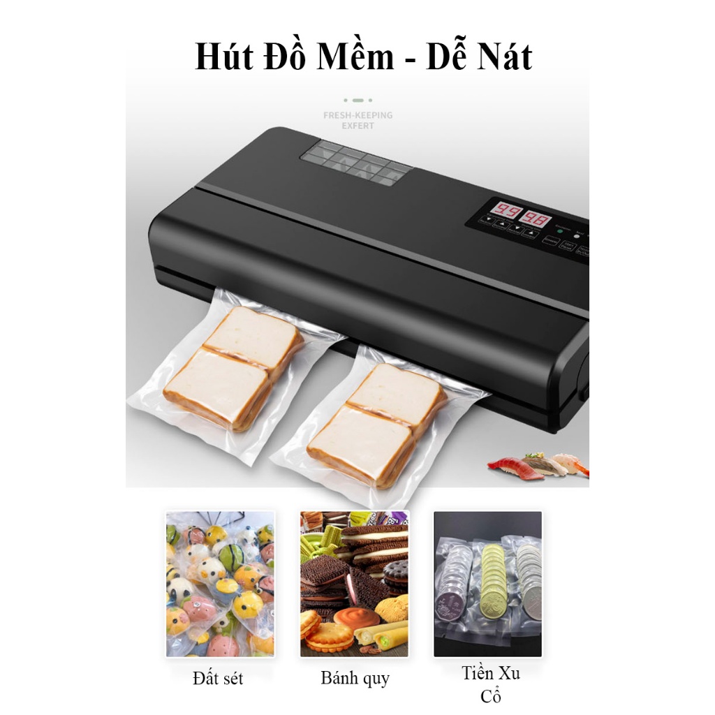 Máy Hút Chân Không Kinh Doanh P400 Không Kén Túi Hút Cực Khỏe