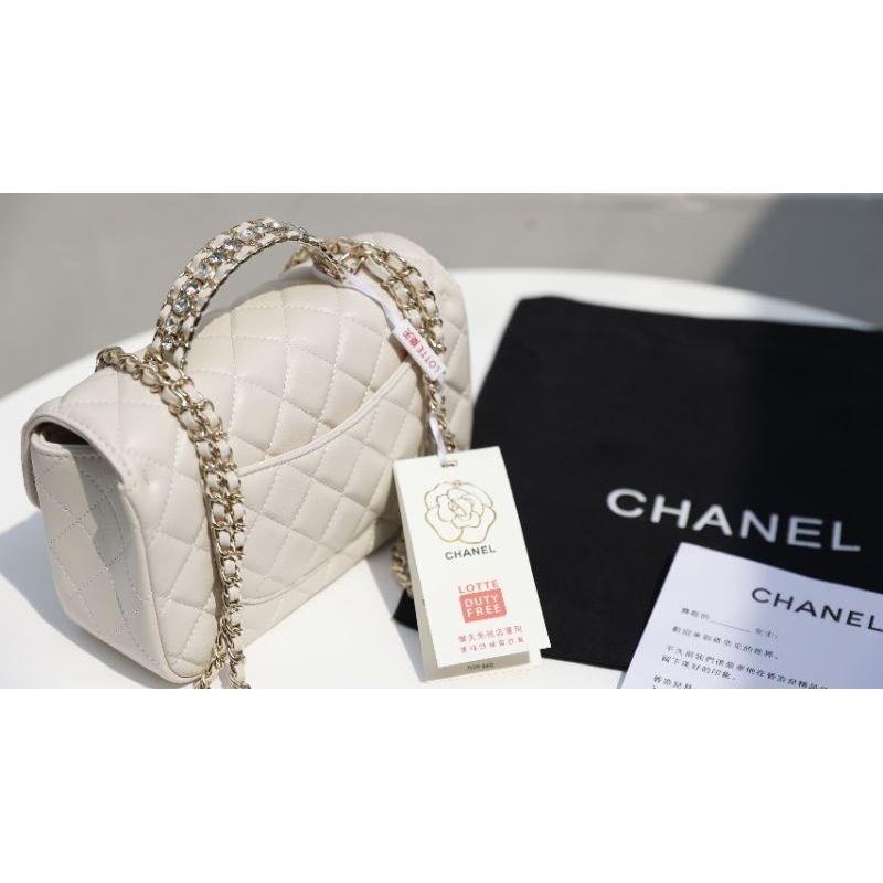 Túi xách nữ quai xách gắn đá mới nhất chất da bò mềm mịn sz20cm đẹp dã man