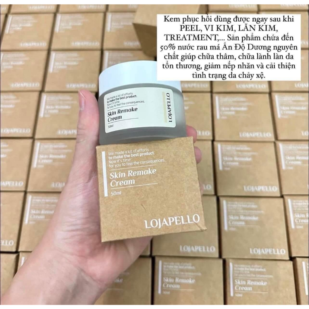 BỘ ĐÔI SIÊU TINH CHẤT TÁI SINH VÀ KEM DUỠNG ẨM SINH HỌC LOJAPELLO