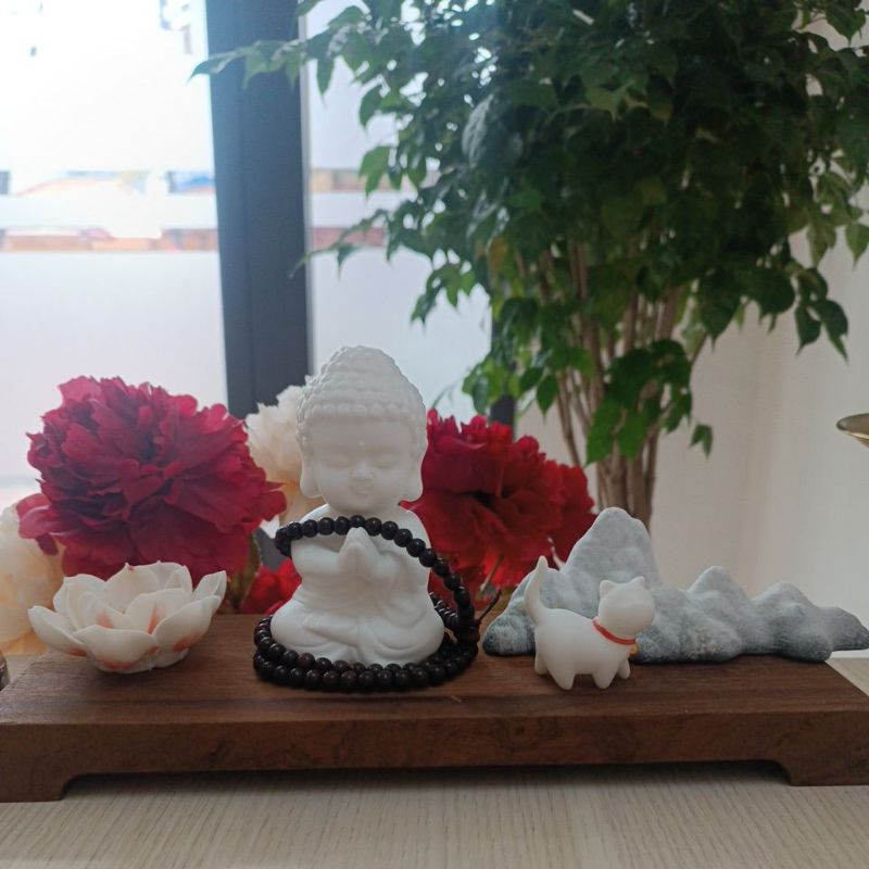 TIỂU CẢNH PHẬT THÍCH CA NGỒI THIỀN CHIBI