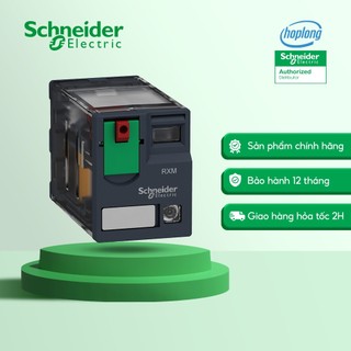 Relay trung gian rxm4ab2b7 schneider - 4 poles - 24vac