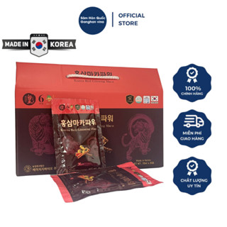 NƯỚC HỒNG SÂM KẾT HỢP SÂM MACA (70ml x 20 gói ) - Korea Red Ginseng Maca
