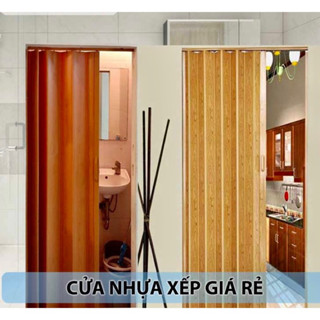 [HOẢ TỐC HCM] Cửa nhựa, cửa xếp nhà vệ sinh siêu bền, giá rẻ