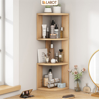 Kệ góc đa năng phòng khách, kệ sách để sàn phù hợp bàn làm việc thương hiệu Larot - LP98.03