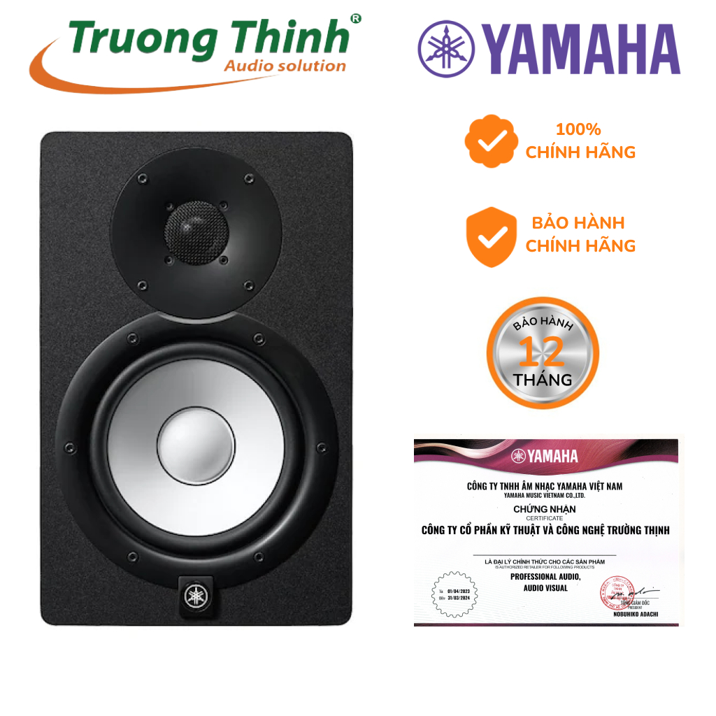 [CHÍNH HÃNG] Loa kiểm âm cho studio Yamaha HS7 - Powered Studio Monitor Speaker Yamaha HS7