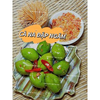 Cà na đập ngâm ngon _ túi 1 ký _ cà na thái
