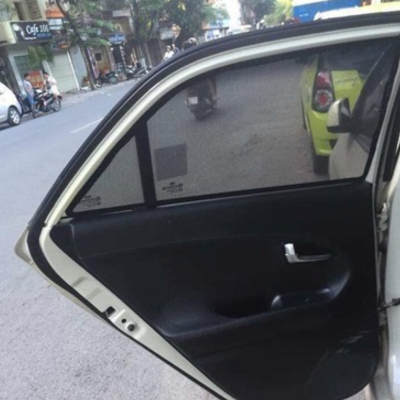 Rèm che nắng theo xe Kia Morning 2005- 2011,2013-2023=Dulex 2021,GT-Line X-Line 2020-2023- Bộ 4 tấm dính nam châm