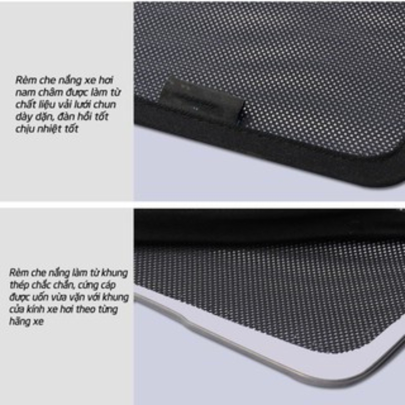 Rèm che nắng theo xe Kia Morning 2005- 2011,2013-2023=Dulex 2021,GT-Line X-Line 2020-2023- Bộ 4 tấm dính nam châm