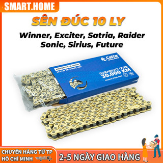Sên 10 ly cho các dòng xe exciter 150 , exciter 135 , winner , sonic , raider , satria , sirius , taurus , wave