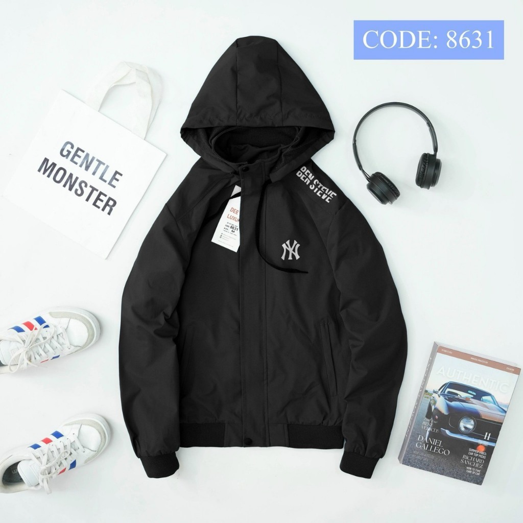 Áo khoác nam NY 2 lớp, áo gió nam cao cấp chống nước, chống bụi bẩn chất vải bền đẹp ZAVADO