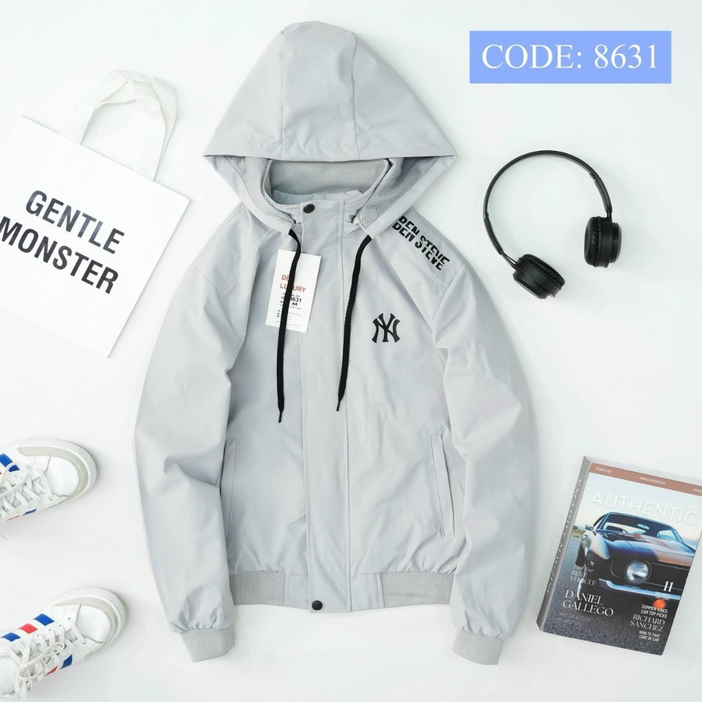 Áo khoác nam NY 2 lớp, áo gió nam cao cấp chống nước, chống bụi bẩn chất vải bền đẹp ZAVADO