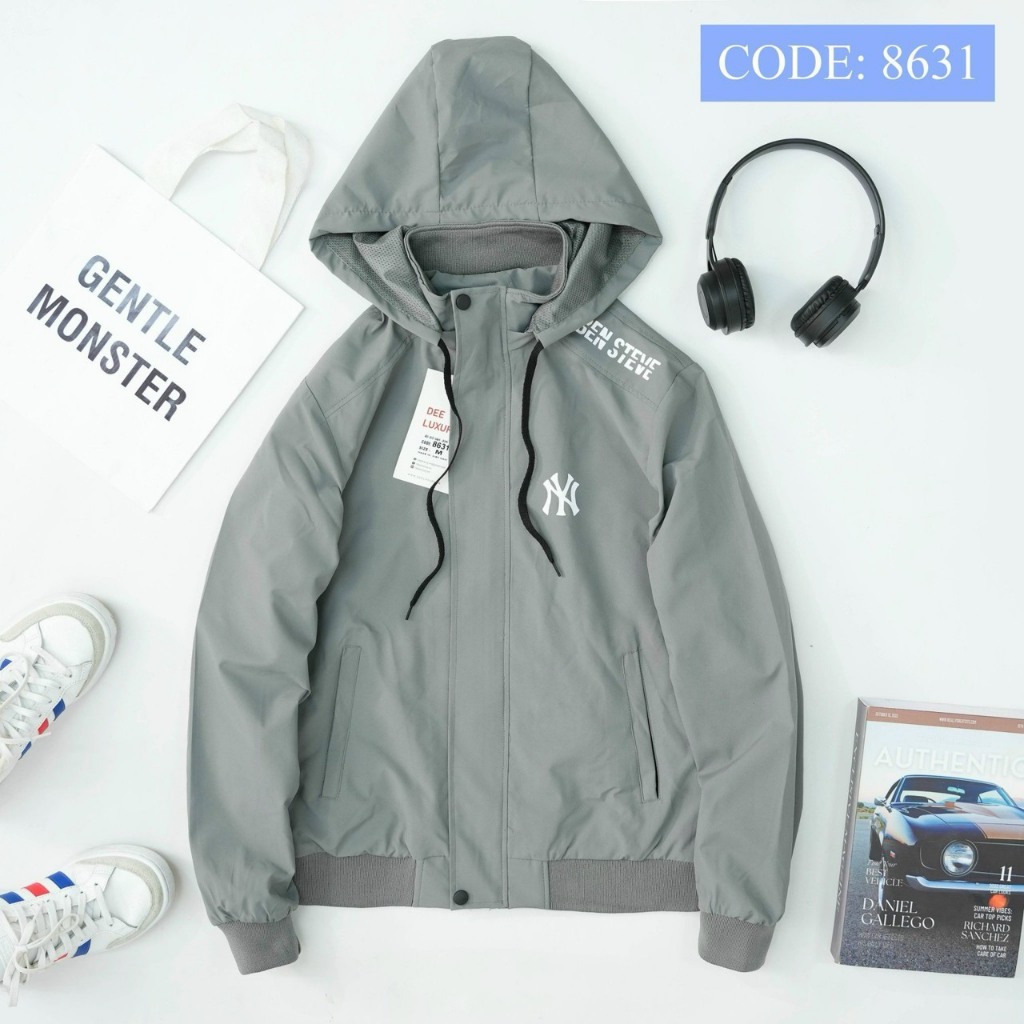 Áo khoác nam NY 2 lớp, áo gió nam cao cấp chống nước, chống bụi bẩn chất vải bền đẹp ZAVADO