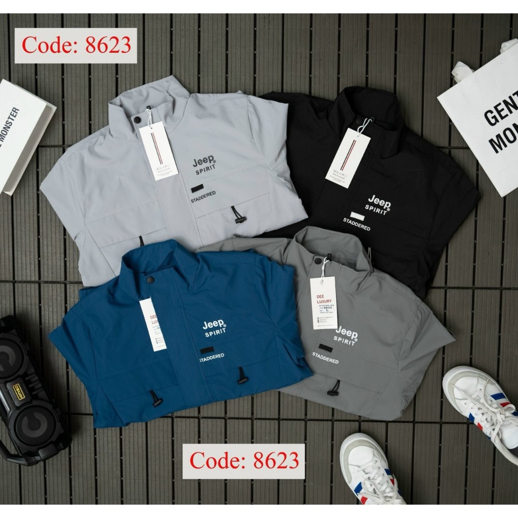 Áo khoác nam lót lưới cao cấp, áo gió nam thể thao 2 lớp thiết kế đơn giản trang trọng ZAVADO