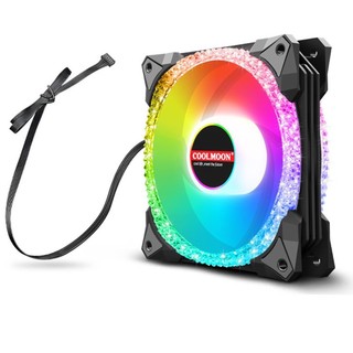 FAN COOLMOON RGB K8 AUTO