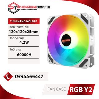 FAN COOLMOON RGB K8 AUTO