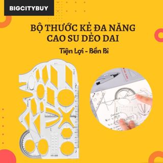 BỘ THƯỚC KẺ ĐA NĂNG CAO SU DẺO DAI