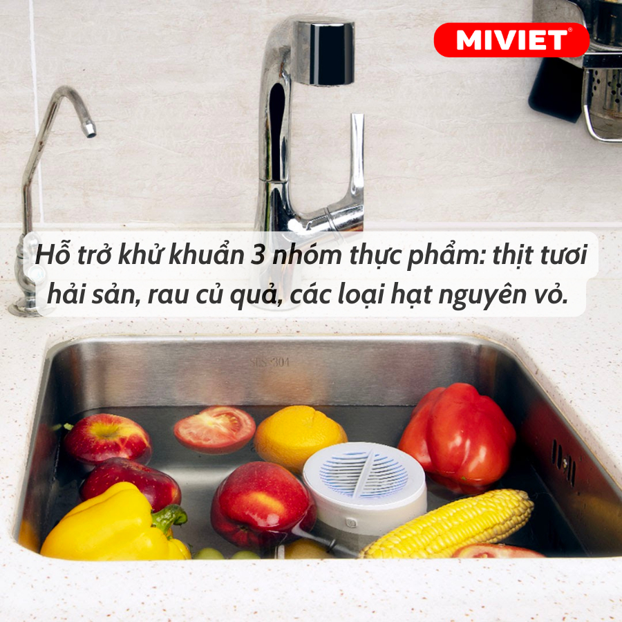 Máy Rửa Khử Trùng Rau Củ Quả Xiaomi Lydsto - Bảo hành 3 tháng