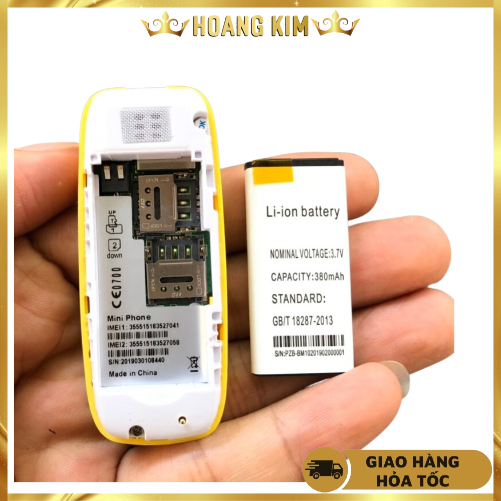 Pin thay thế điện thoại mini Nokia BM10, 3310, L8start
