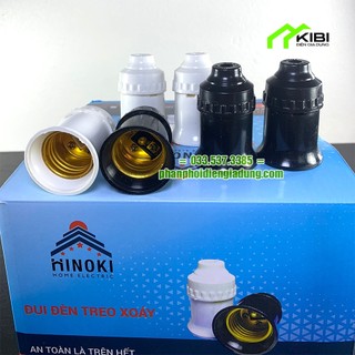 Combo 1 hộp 50 chiếc đui đèn, đui đèn xoáy hinoki