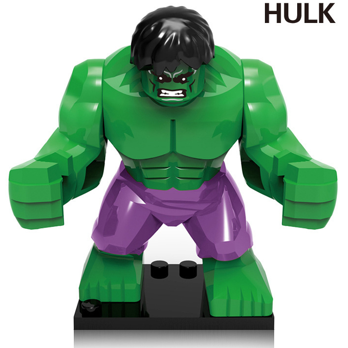 Đồ chơi lắp ghép Minifigure cỡ lớn Vũ trụ Marvel, Spider Man, Hulk, Venom, Gozilla - Mô hình lắp ráp nhân vật hoạt hình