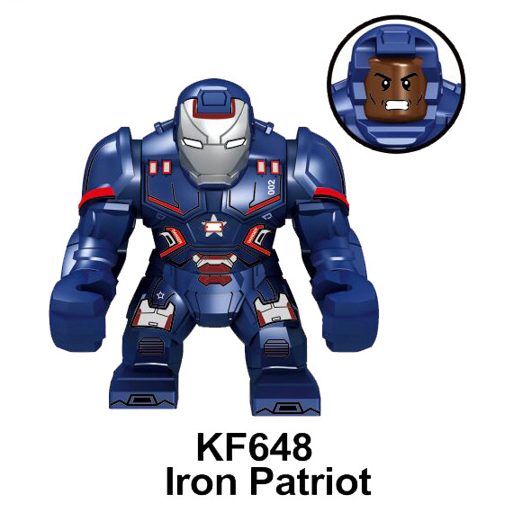 Đồ chơi lắp ghép Minifigure cỡ lớn Vũ trụ Marvel, Spider Man, Hulk, Venom, Gozilla - Mô hình lắp ráp nhân vật hoạt hình