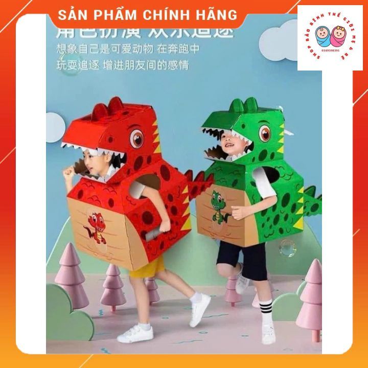 Mô hình khủng long,ngựa bằng giấy