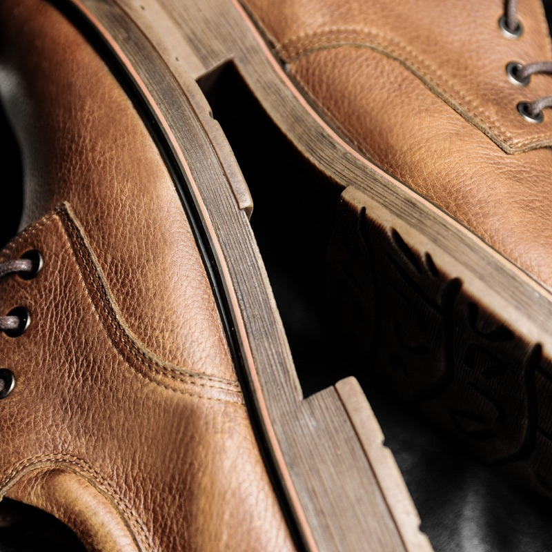 Giày đốc nam, giày đốc buộc dây da bò - Mã ĐS03