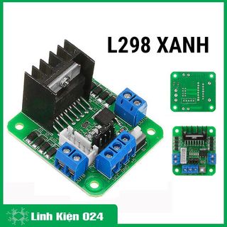 Module điều khiển động cơ L298 xanh