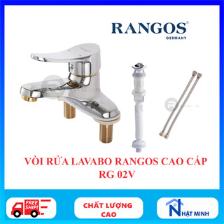 Vòi chậu, vòi lavabo cao cấp Rangos RG 02V