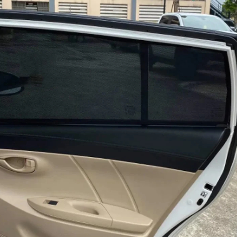 Rèm che nắng theo xe Toyota Yaris 2008-2013, 2014-2017,2019-2023 Bộ 4 tấm dính nam châm