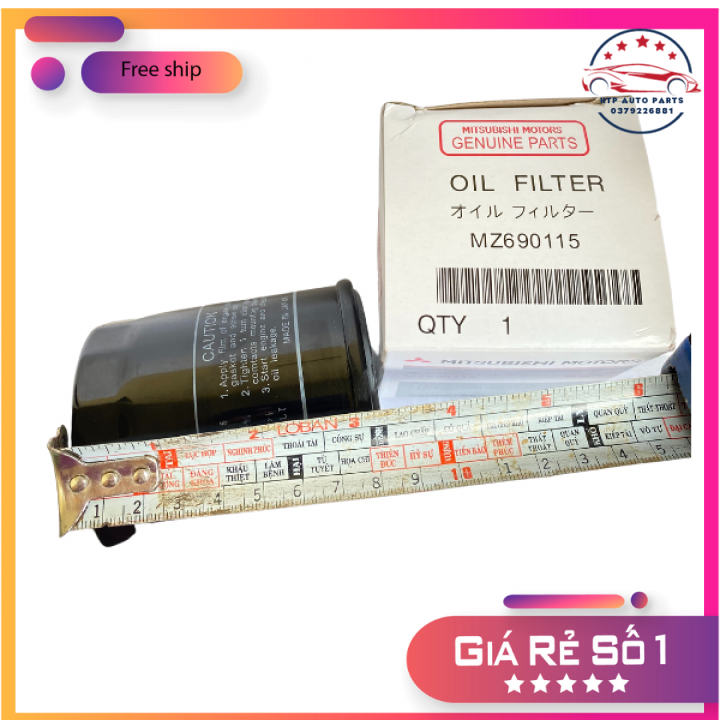 Lọc nhớt,dầu động cơ xe Xpander, Outlander, Attrage, Mirage, Grandis, Lancer, Jolie, Zinger