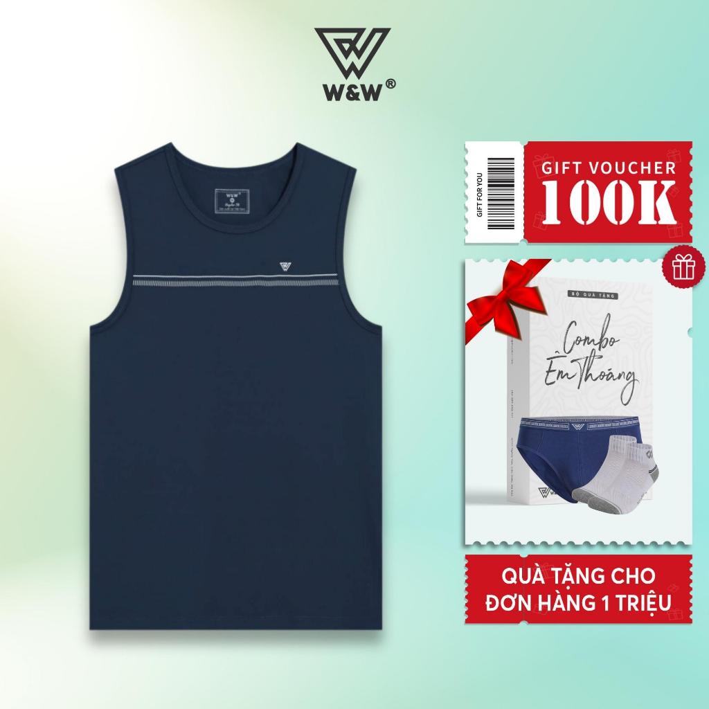 Áo Tank Top Nam W&W Vải Coolmax Cao Cấp WTT19