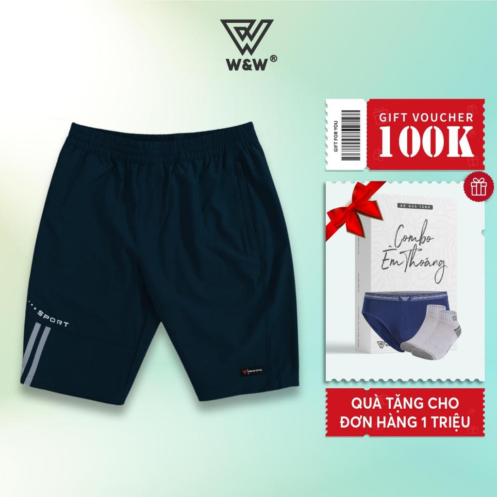 Short Gió Nam W&W Vải Polyester Cao Cấp WSH51P