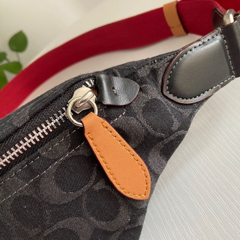 TÚI COACH Charter Belt Bag 7 IN SIGNATURE DENIM