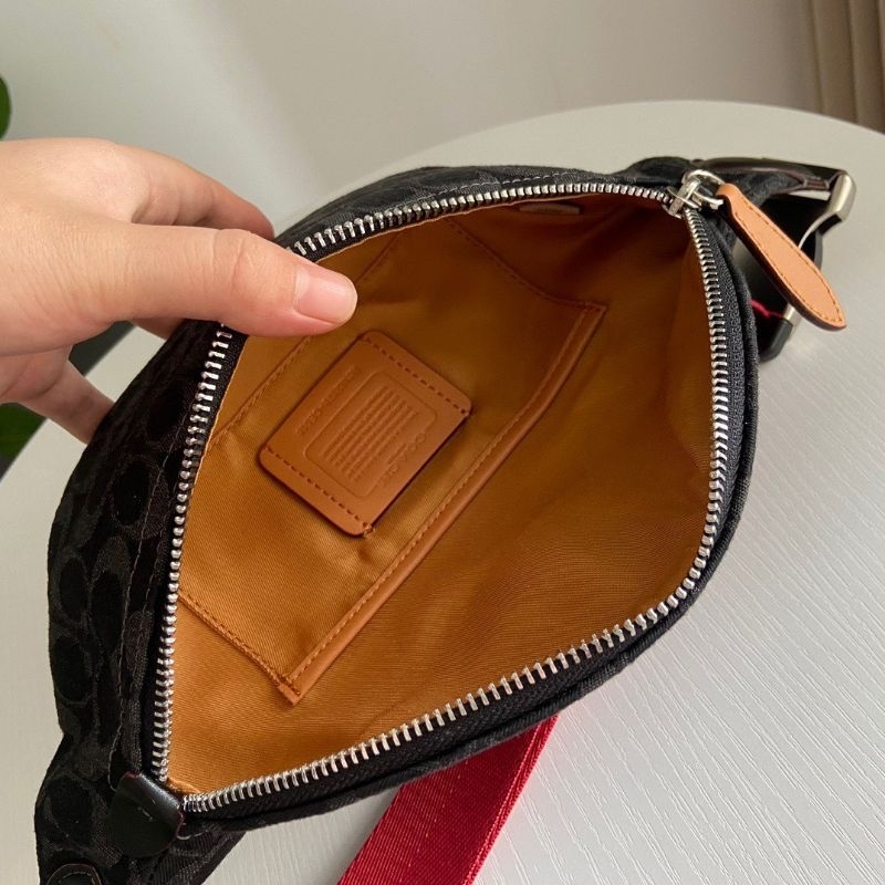 TÚI COACH Charter Belt Bag 7 IN SIGNATURE DENIM