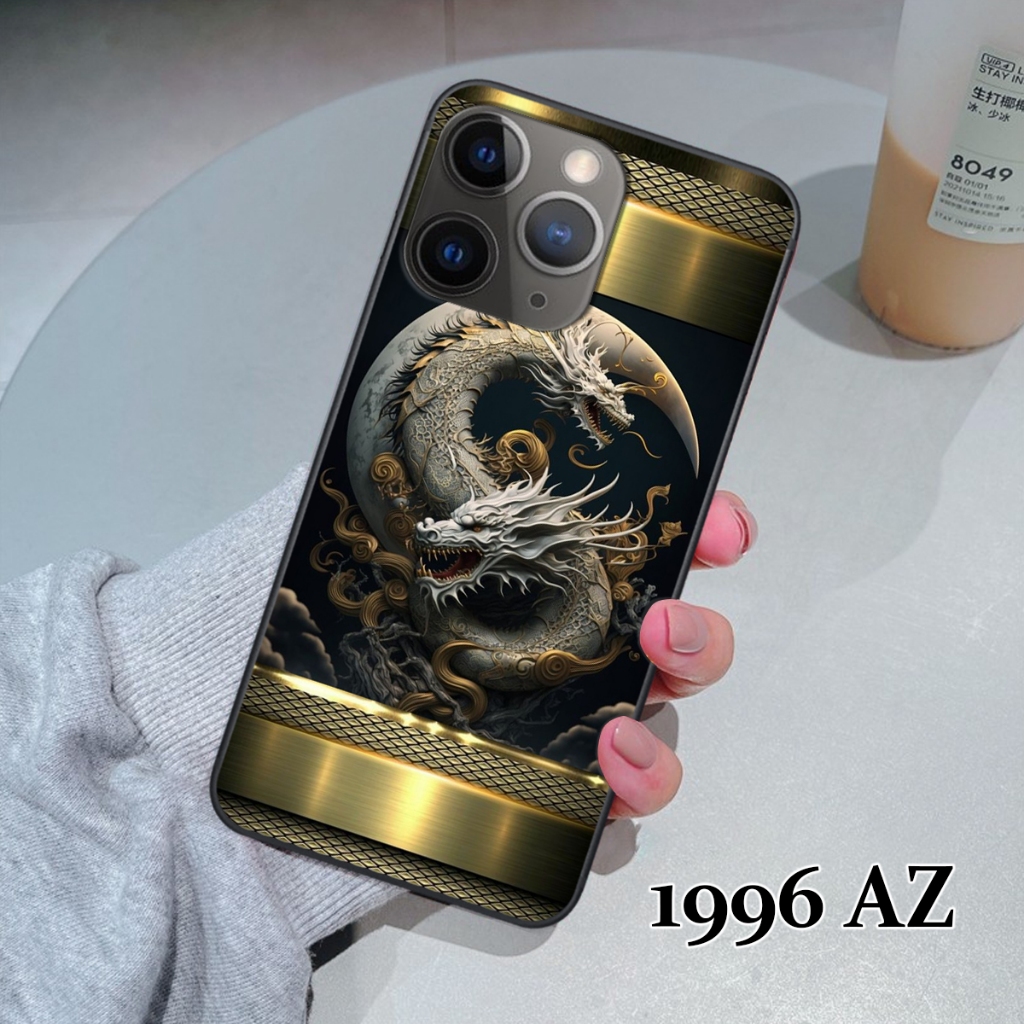 Ốp lưng điện thoại IPHONE 13 PRO/ 13 PRM/ 14PRO/ 14PRM viền dẻo mặt sau TPU cao cấp mẫu  12 con giáp in năm sinh theo yê