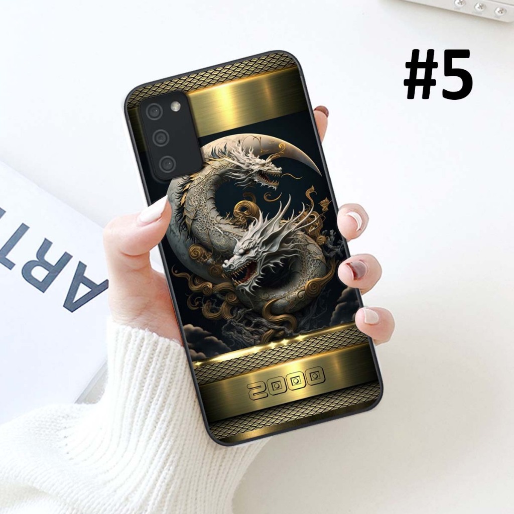 Ốp lưng Samsung A02s / A03s viền dẻo mặt sau TPU cao cấp mẫu  12 con giáp in năm sinh theo yêu cầu