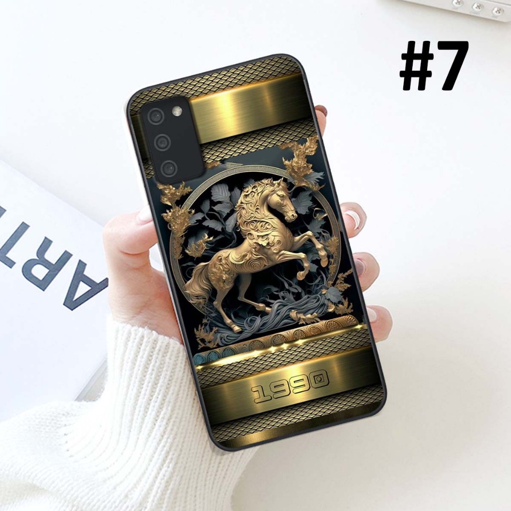 Ốp lưng Samsung A02s / A03s viền dẻo mặt sau TPU cao cấp mẫu  12 con giáp in năm sinh theo yêu cầu