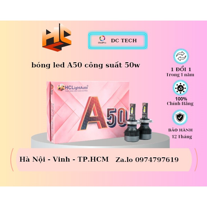 Bóng LED pha A50