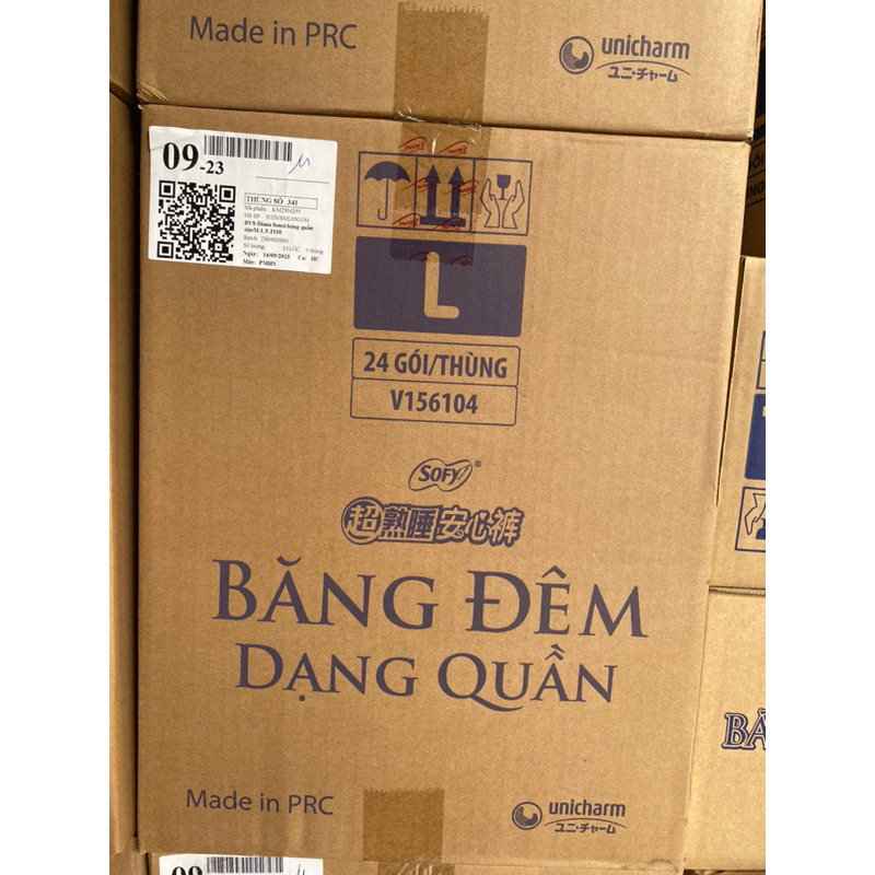 Băng đêm dạng quần Diana size ML 2 chiếc/gói