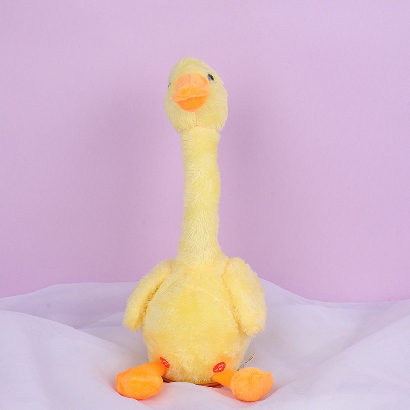 Đồ Chơi Vịt Nhồi Bông Biết Nhảy Múa Và Nhại Giọng Nói Chạy Dành Cho Trẻ Em