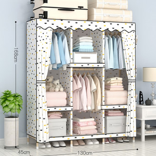 tủ quần áo vải tủ vải khung gỗ 3 buồng 6 mới ngăn đựng quần áo loại 1 có bảo hành 12 tháng của tuvaicaocapvn