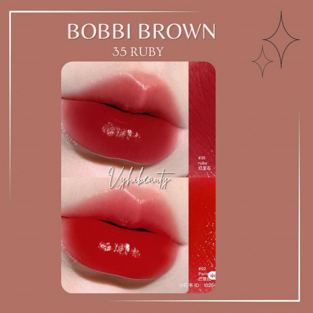 Son thỏi Bobbi Brown Luxe vỏ vàng khắc logo đầu son 3.5g