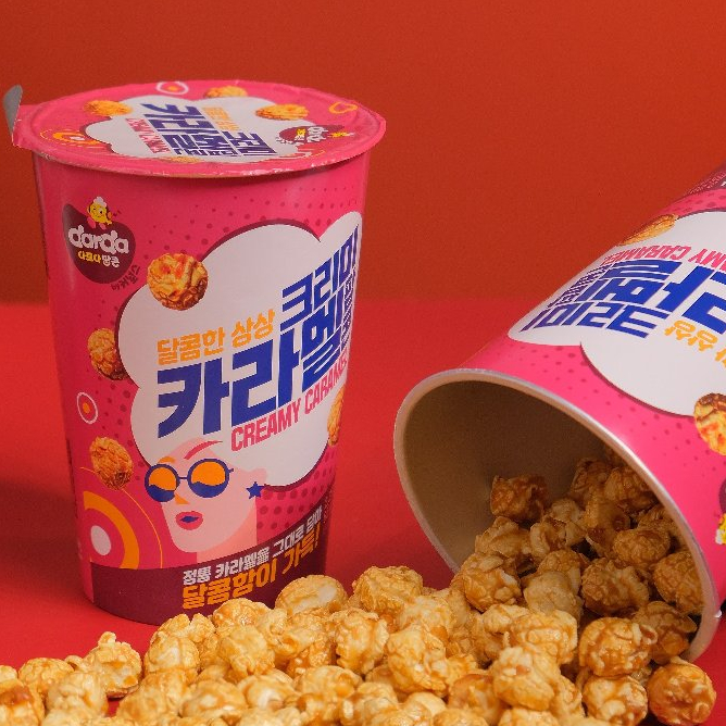 Bắp Rang Bơ Caramel Super Mix Hàn Quốc Darda 55g