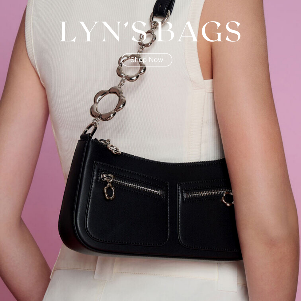 TÚI CÊ KA DÁNG KẸP NÁCH SIZE 24CM SẴN 2 MÀU ĐEN - KEM