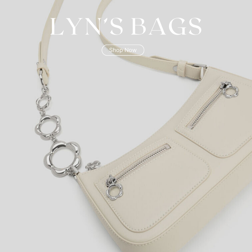 TÚI CÊ KA DÁNG KẸP NÁCH SIZE 24CM SẴN 2 MÀU ĐEN - KEM