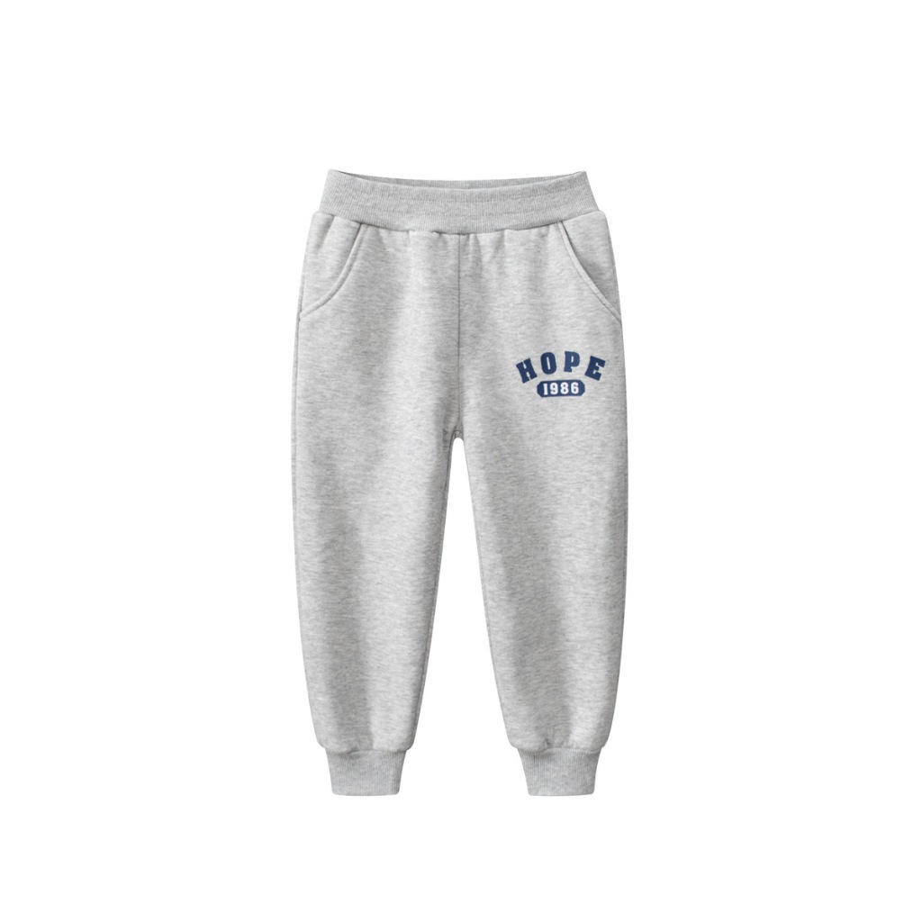 Quần nỉ lót lông cho bé trai bé gái  Quảng Châu siêu ấm SUKUN shop Quần bé trai lót lông Kunkids