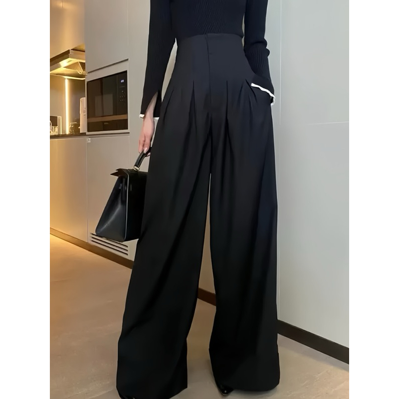 Áo sơ mi xếp ly Emili dáng tay dài sơ mi thời trang kiểu nữ